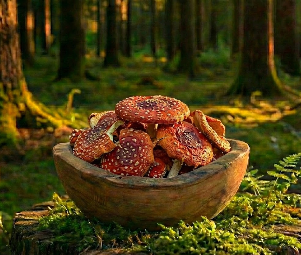 Grade A Amanita Muscaria Caps (Dried)