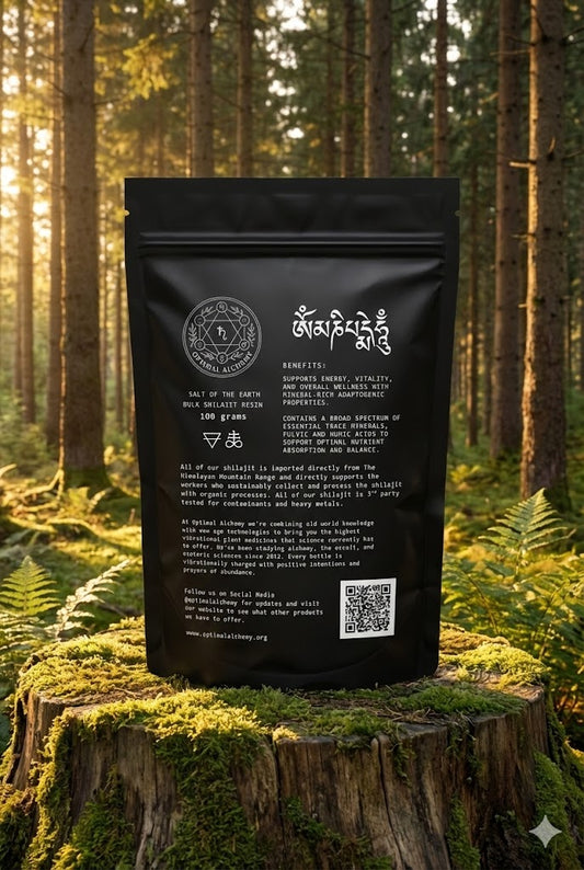 Raw Shilajit Resin — 100 grams Himalayan Mineral Resin (Bulk Deal)